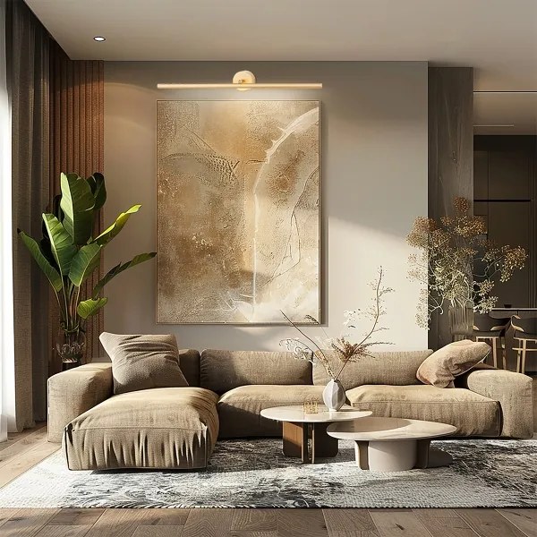 Argon 8599 - LED Képmegvilágító MIRIAM LED/10,8W/230V 3000K 60 cm arany