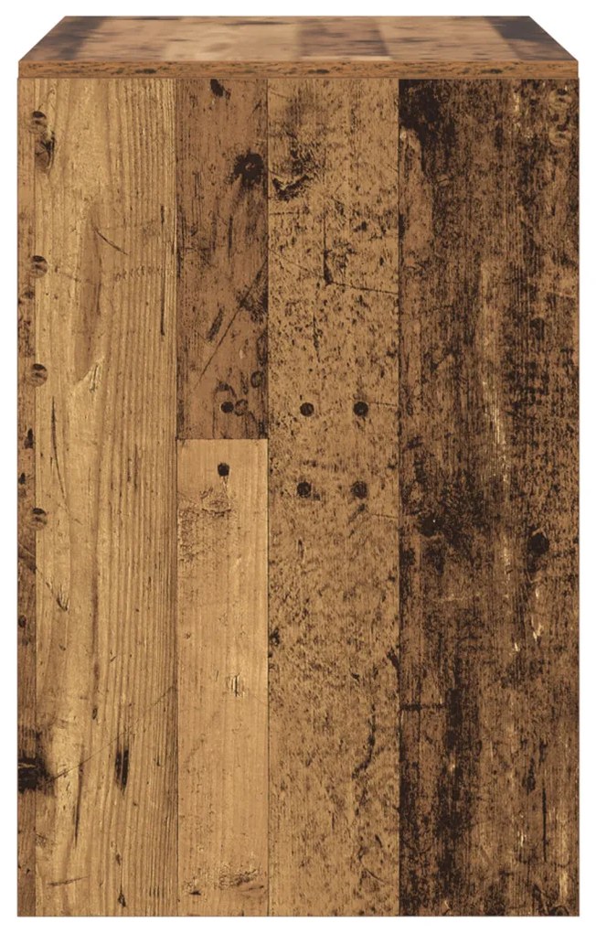 vidaXL Rusztikus Íróasztal Régi fa Szilárd Fa 100 x 50 x 76 cm