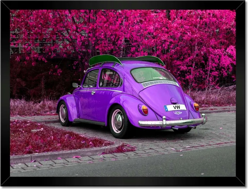 Poszterek keretben 40x30 Bogár Volkswagen Vw Auto