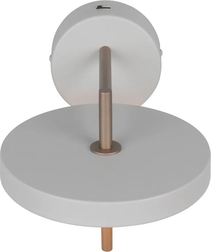 Elefántcsont színű LED dimmelhető fali lámpa hajlítható szerkezettel ø 20 cm Keaton – Trio