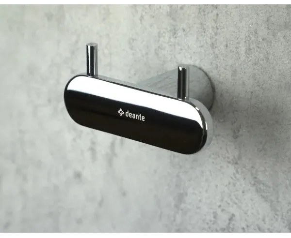 Deante ADR_0121 - ROUND fali akasztó, fényes króm