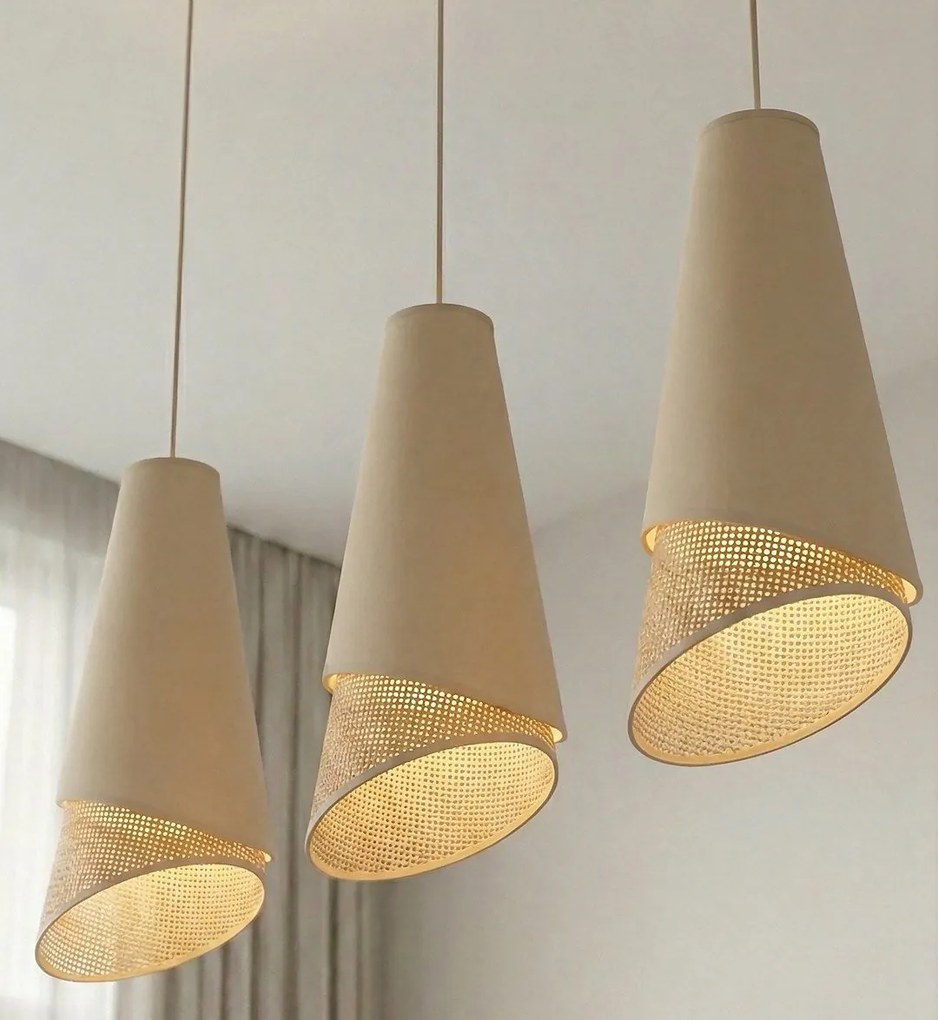Emibig modern függeszték moda barna fekete emi1620/3