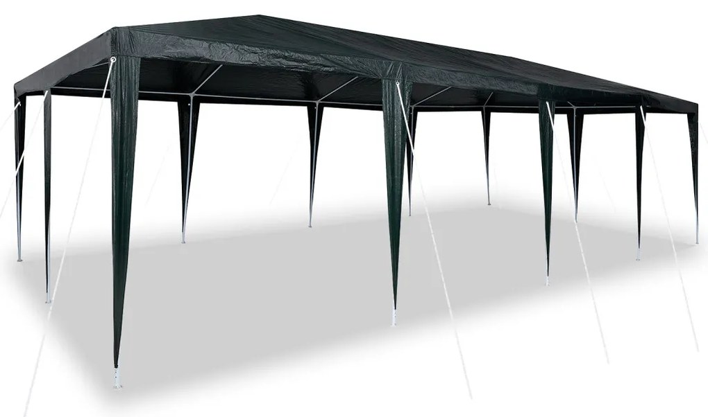 Parti Sátor Zöld 8x4 m PE