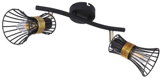 Globo 54814-2 - Spotlámpa PURRA 2xE14/40W/230V