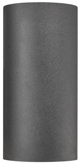 Nordlux - CANTO kültéri fali lámpatest 2xGU10/28W/230V IP44 fekete