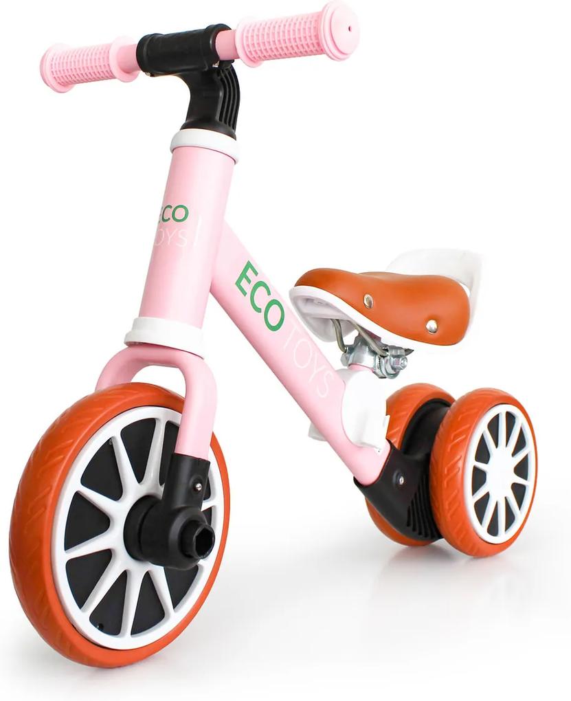 Gyerek kidobó Sky 2in1 - rózsaszín pink scooter