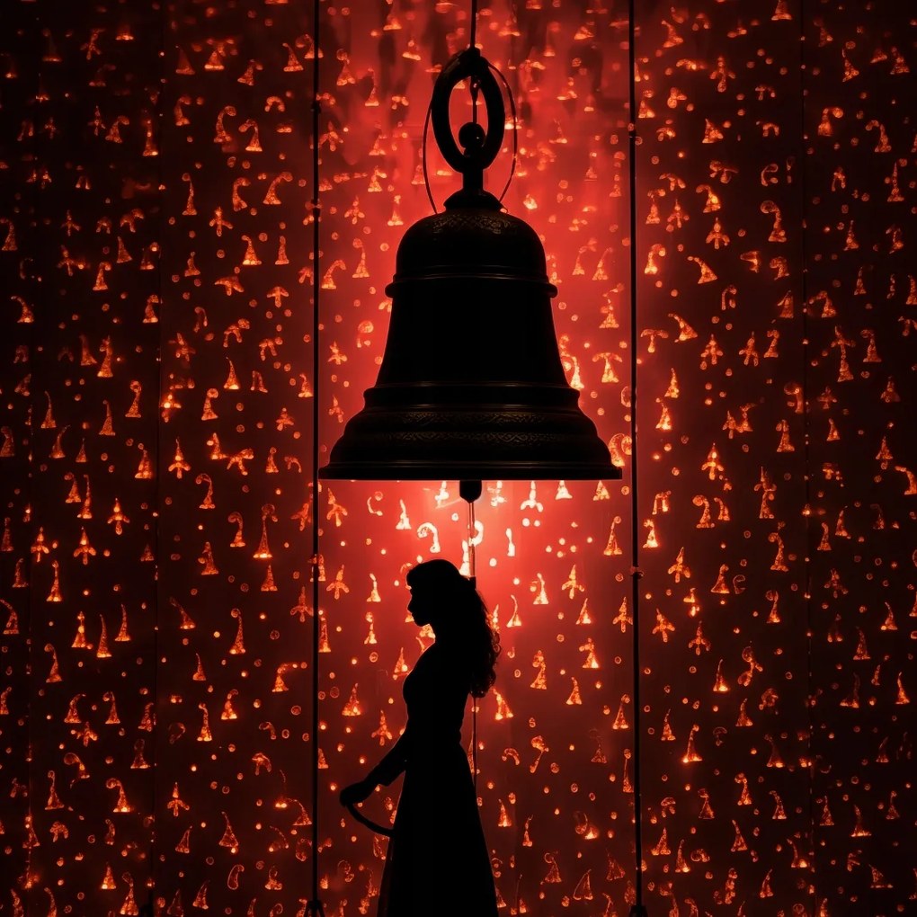 Poszter 20x20cm Megvilágított csend