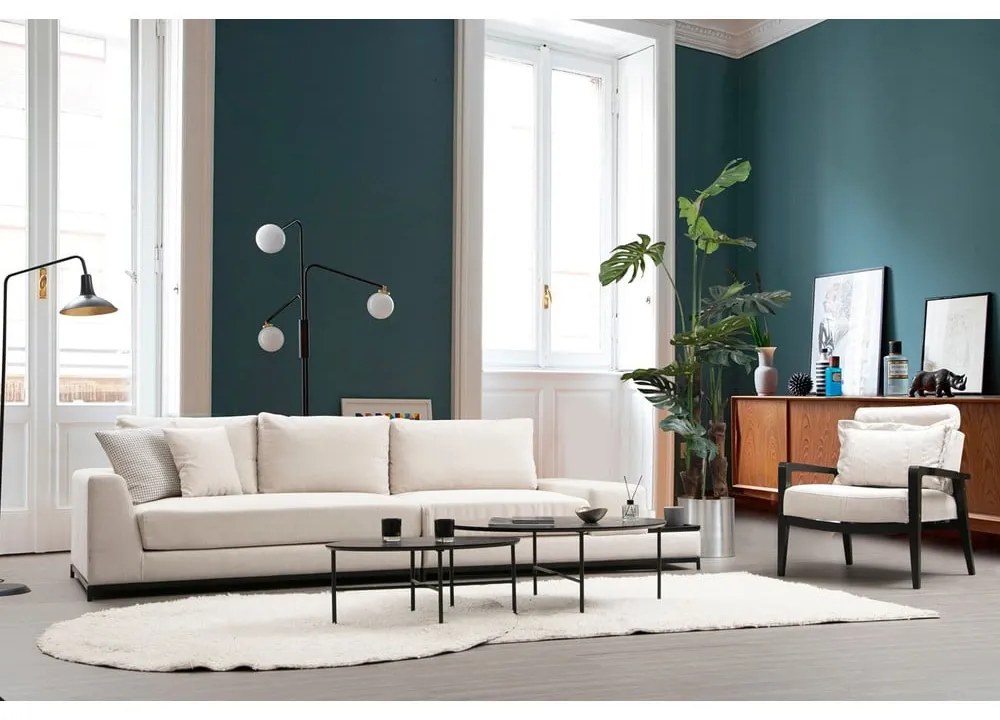 Krémszínű kanapé 320 cm Line – Balcab Home