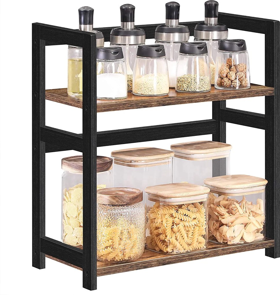 Bambusz könyvespolc rendszerező fürdőszobába, konyhába, nappaliba- rend és stílus