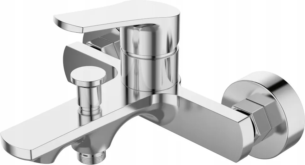 Kádtöltő csaptelep falra szerelhető Sea-Horse Fogo Króm