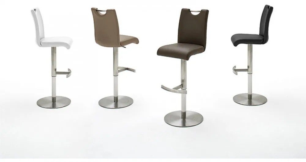 ALESI INOX Bárszék Barna