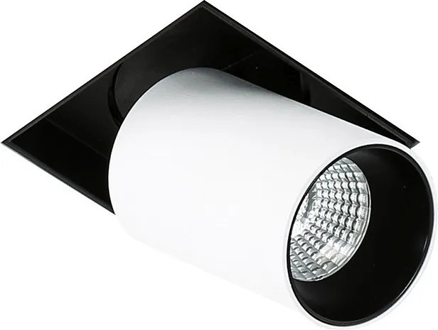Italux NOVUM GL7119-1/12W 3000K WH+BL Beépíthető spotlámpa 1x12W/LED 810LM IP20