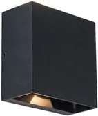 Kültéri Led fali lámpa fekete Lutec