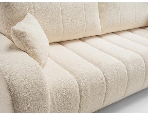 DESIO kinyitható háromszemélyes kanapé, bézs