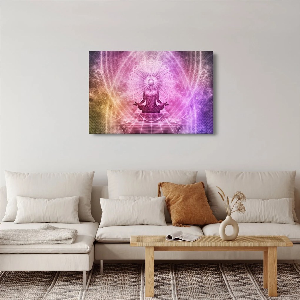 Kép - Meditációs aura (90x60 cm)