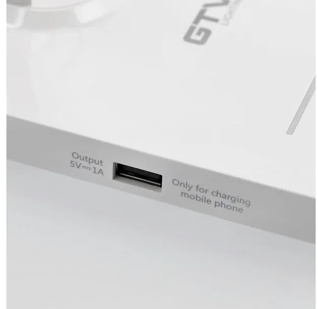 Lámpa Asztali GALE 8W, 550lm, AC220-240V, 5-CCT, 10 fokozatú fényerő, PF>0,5,RA>80, fehér