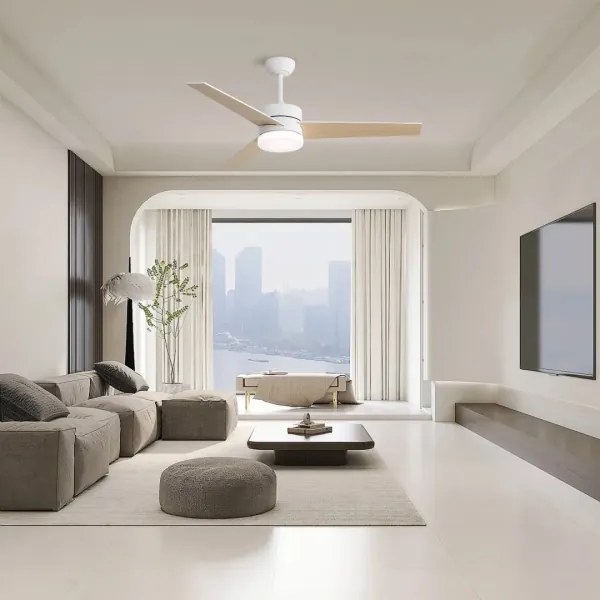 Immax NEO 07284L - LED+CCT dimmelhető mennyezeti ventilátor VARIABLE 24W/230V Wi‑Fi Tuya + távirányító