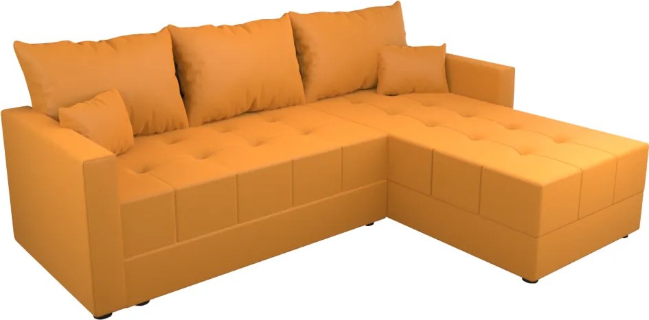 Univerzális ülőgarnitúra, mustársárga, DUAN ROH