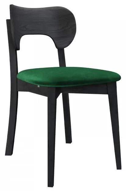 Étkezőszék KD 64 (fekete + smaragd) . 1103465