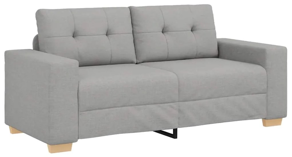 felhőszürke szövet loveseat kanapé 140 cm