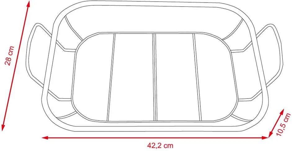 Avenberg FLAVOR Grillkosár rozsdamentes acélból