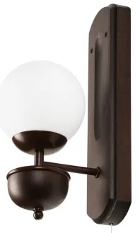 Brilagi - LED Fali lámpa COTTAGE 1xG9/40W/230V bükkfa/fehér