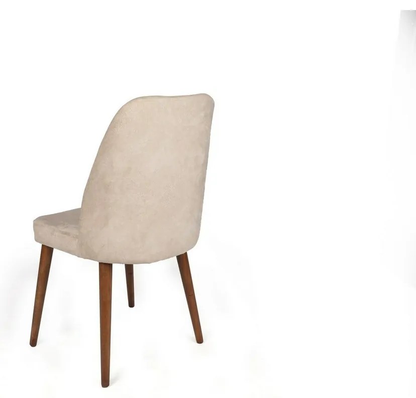 Dallas Beige and Walnut étkezőszék szett, 2 db