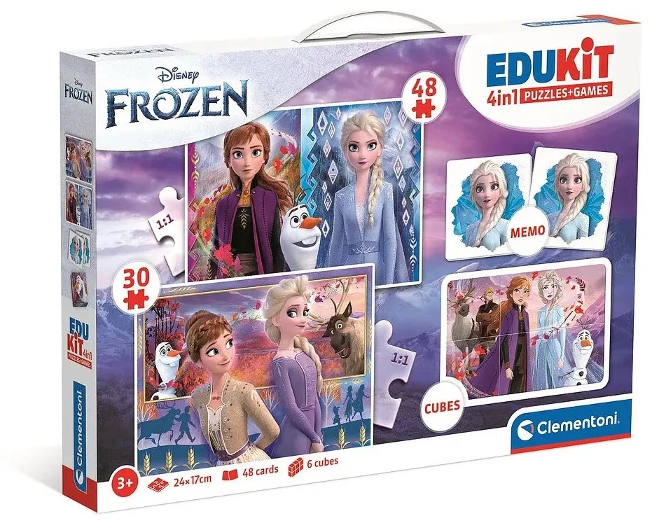 Disney Jégvarázs Seasons 4 az 1-ben játékgyűjtemény Clementoni