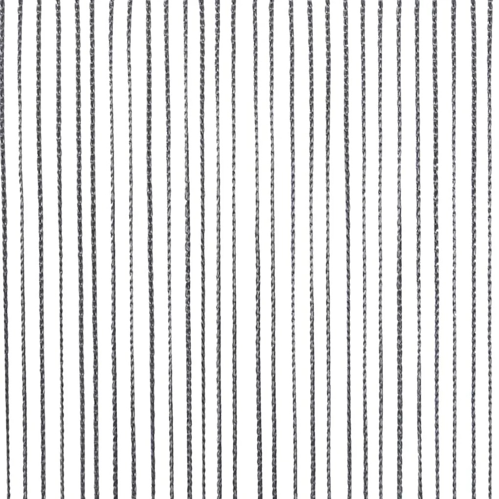 2 db antracit zsinórfüggöny 140 x 250 cm