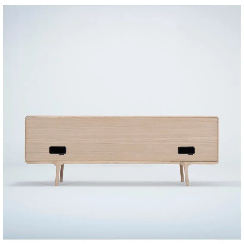 Fawn tömör tölgyfa TV állvány - Gazzda