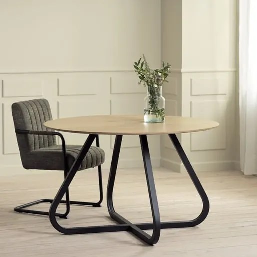 Unique Furniture CESURA Étkezőasztal 120x120 cm barna fa 43860000