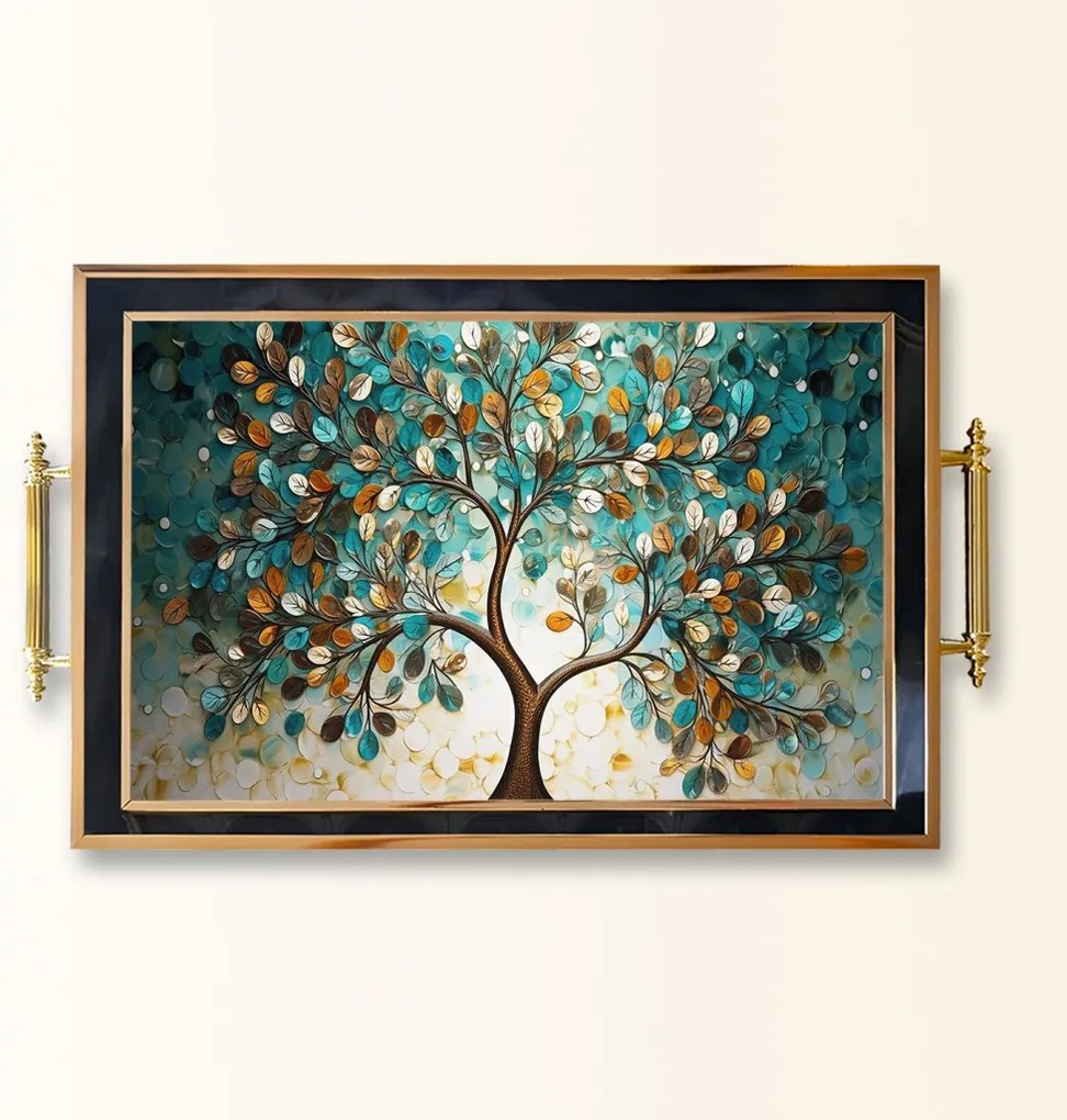 Üveg tálca, 38×24 cm – TPA9938