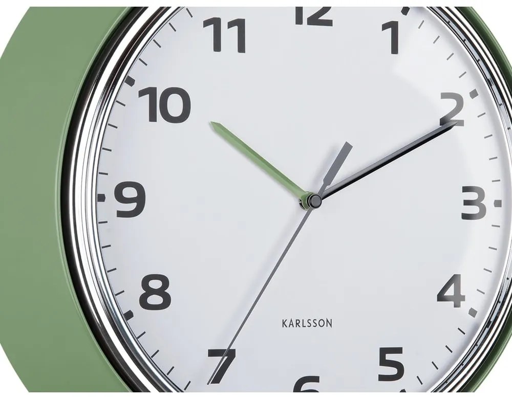 Falióra ø 34 cm Modern Retro – Karlsson