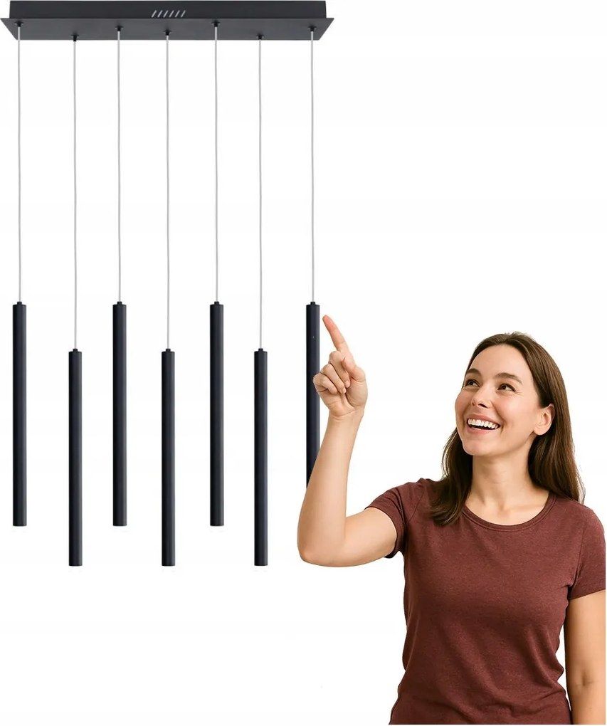 Led függőlámpa 35W Valdes PND-22302-7-BK Italux