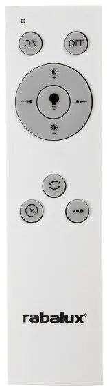 Rabalux - LED fényerőszabályozható mennyezeti lámpa LED/40W/230V + távirányító 3000-6000K