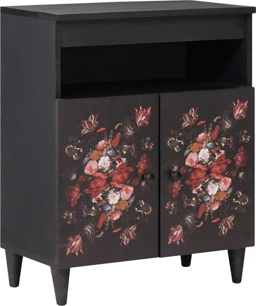vidaXL Tároló szekrények Sokszínű 60 x 33,5 x 75 cm Tömör Mangófát