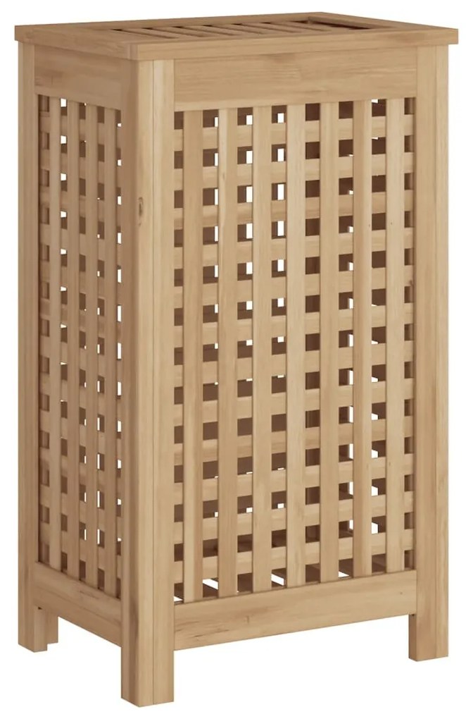 tömör tíkfa szennyestartó 35 x 25 x 60 cm