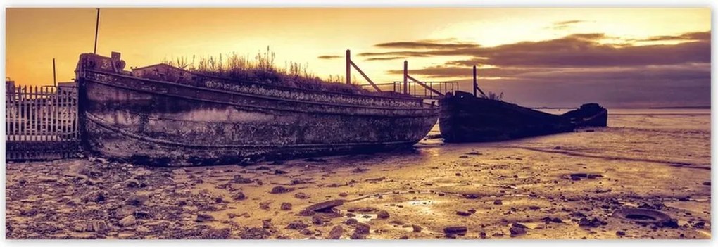 Poszterek 200x66 Régi halászcsónakok