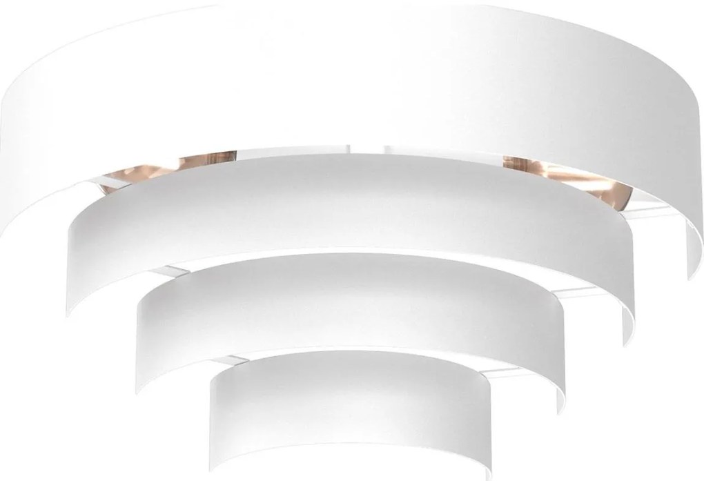 Fali lámpa RINGS 2xE27/15W/230V fehér