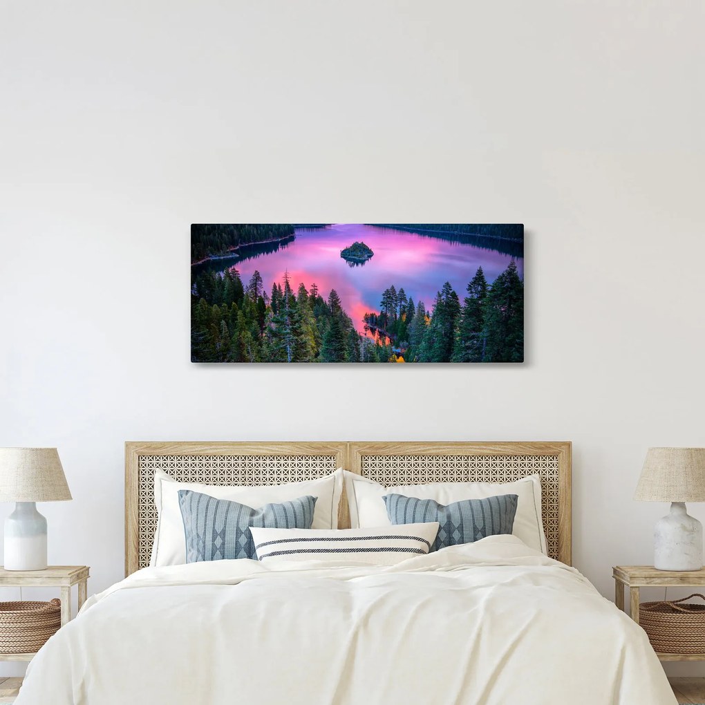 Kép - Lake Tahoe, Sierra Nevada, Kalifornia, USA (120x50 cm)