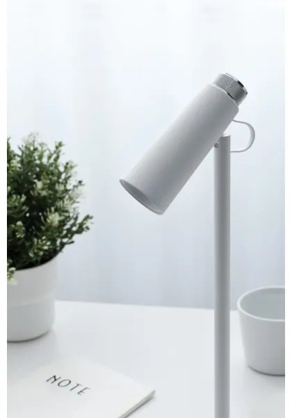 Immax 08990L - LED Dimmelhető asztali lámpa Qi töltővel TIT LED/12W/230V fehér