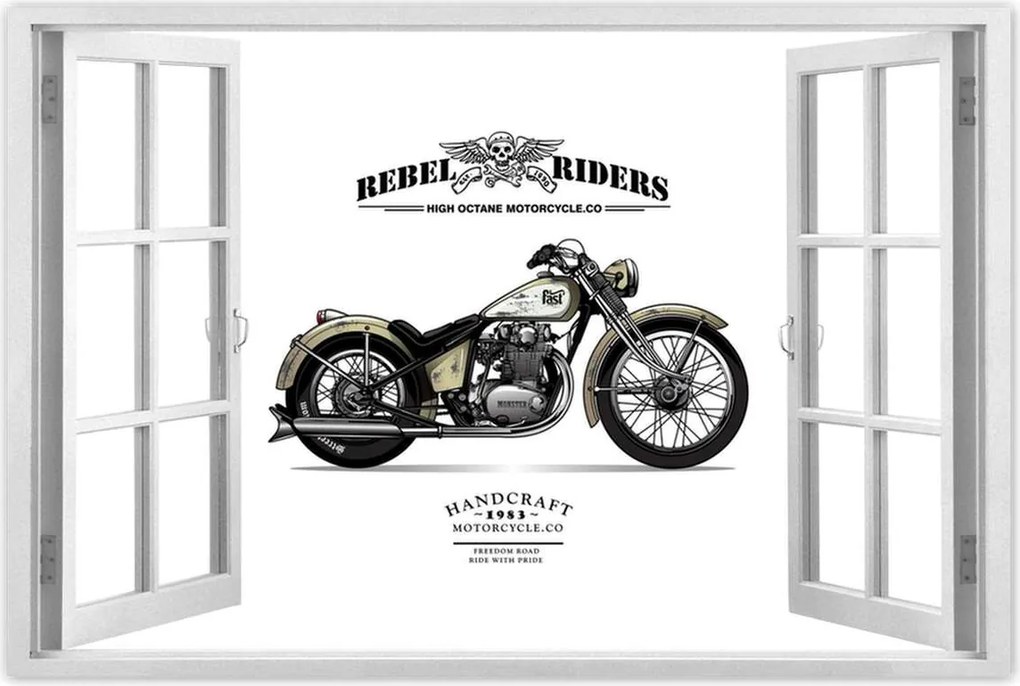 Poszterek 60x40 Motorkerékpár Antik Vintage