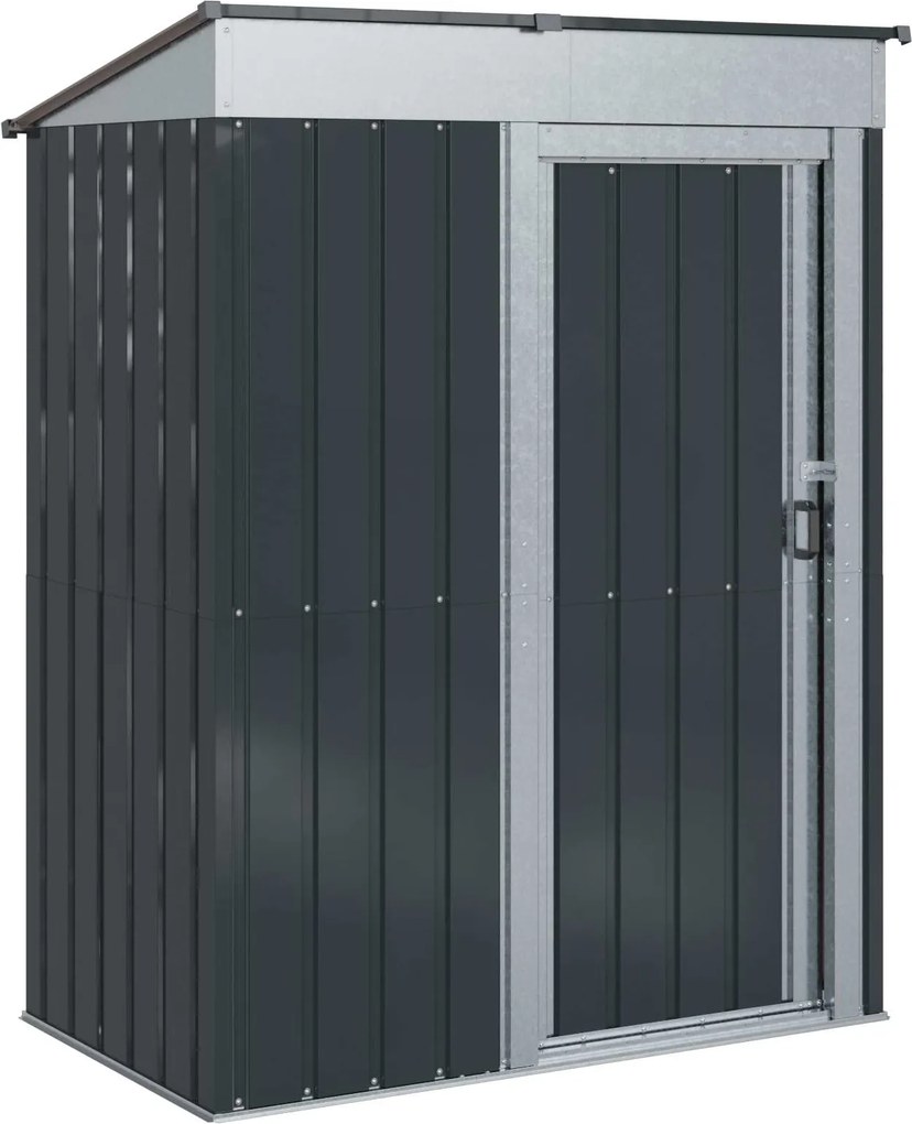 vidaXL Kertiszerszámos házak Antracit 137 x 81 x 180 cm Fém