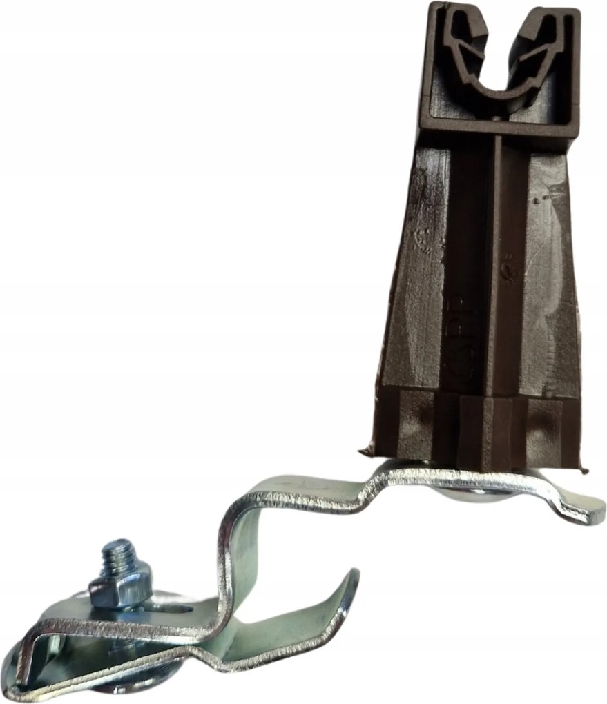 Hullámos tetőcserép tartó univerzális huzalhoz Barna