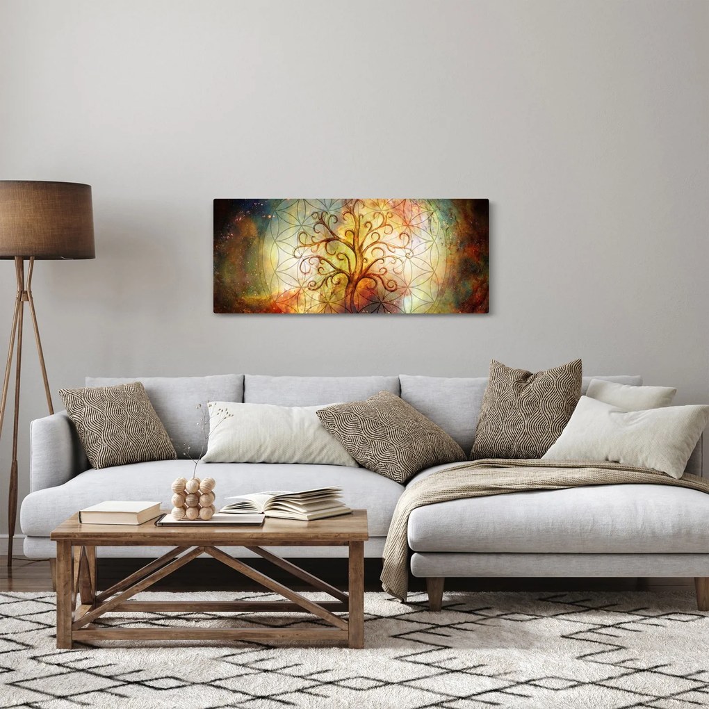 Absztrakt kép fáról (120x50 cm)