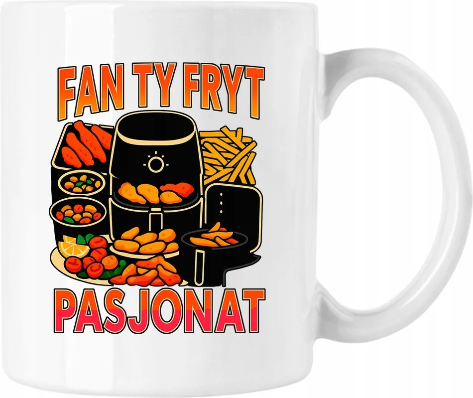 Bögre aerogryl fan sültkrumpli mém vicc fehér 330ml