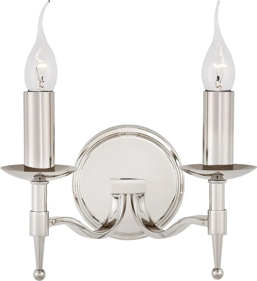 Endon STANFORD CA1W2N Fali lámpa 2x40W/E14