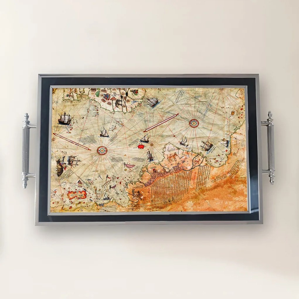 Üveg tálca, 38×24 cm – TPG9903