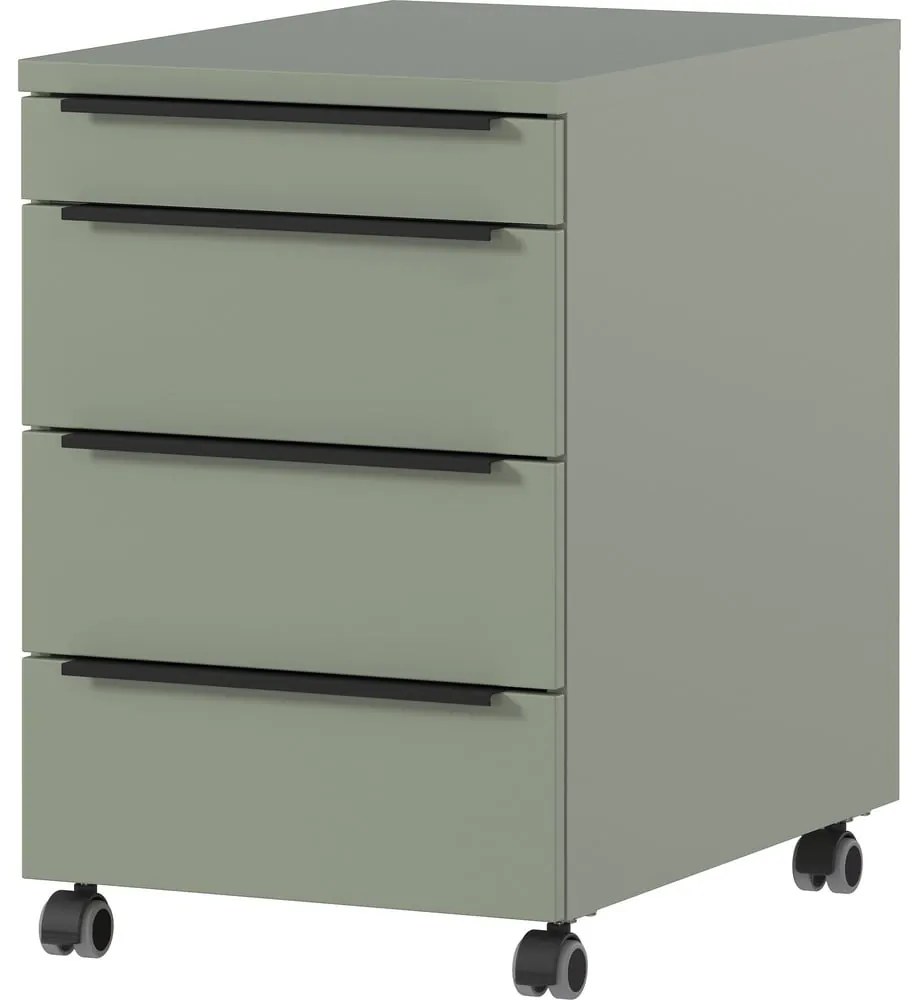 Zöldesszürke szekrény 42x63 cm Mailand – Germania