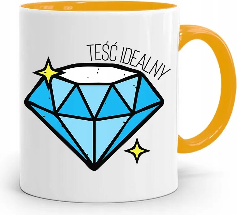 Sárga Bögre Az Apósnak Semmi Sem Idegesít Annyira A fényképes nyomattal